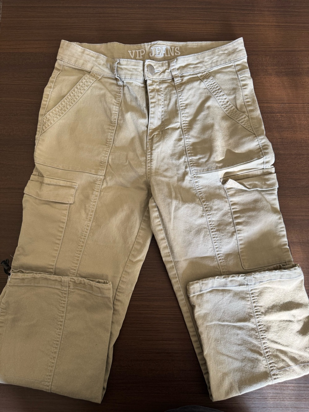 VIP Jeans Cargo Pants in Tan